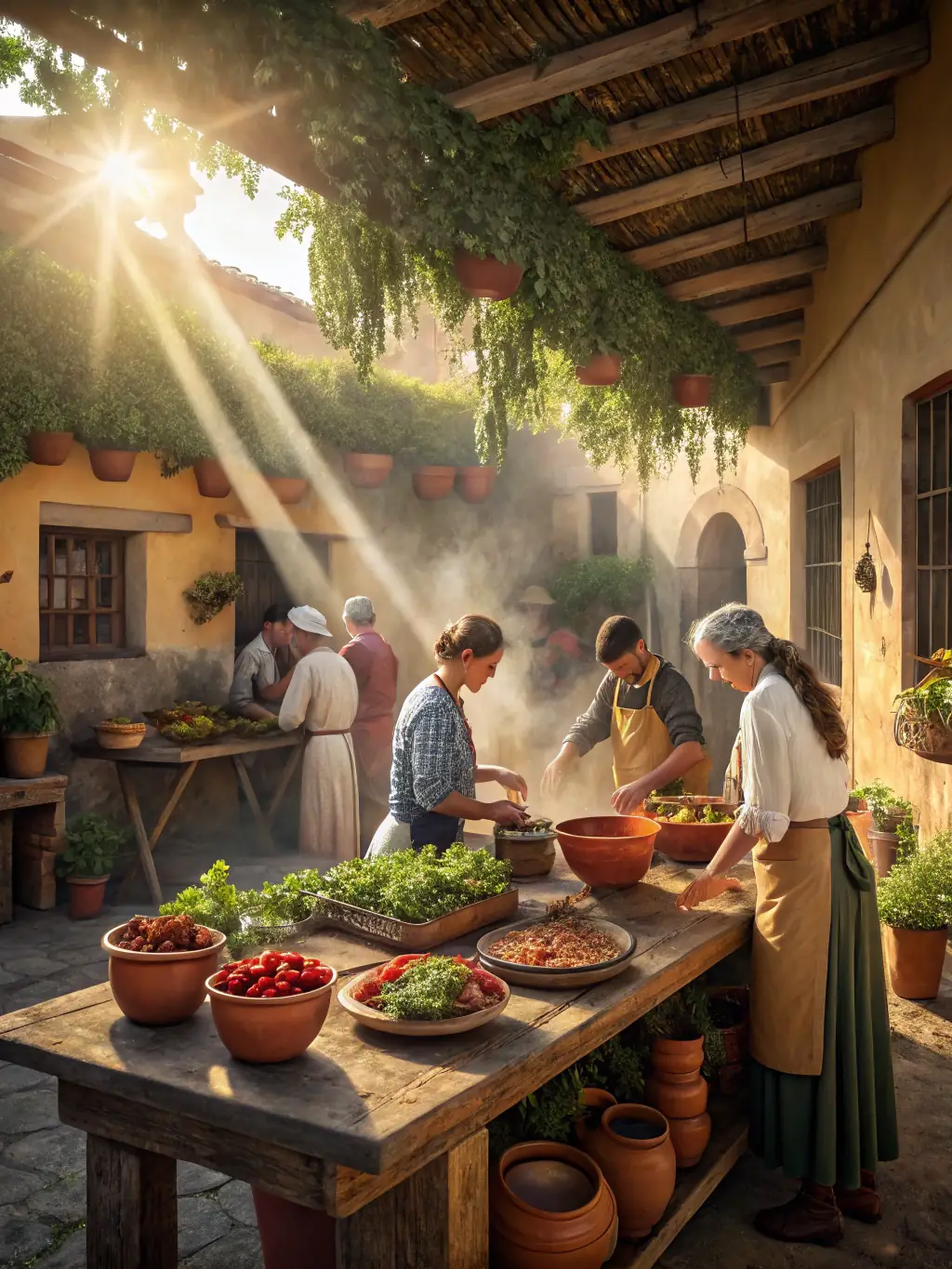 A hands-on cooking class in Tuscany, where participants learn to prepare traditional Italian dishes from a local chef.